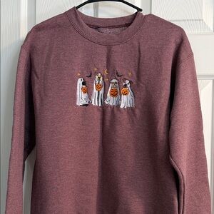 Halloween Ghost Dog Crewneck